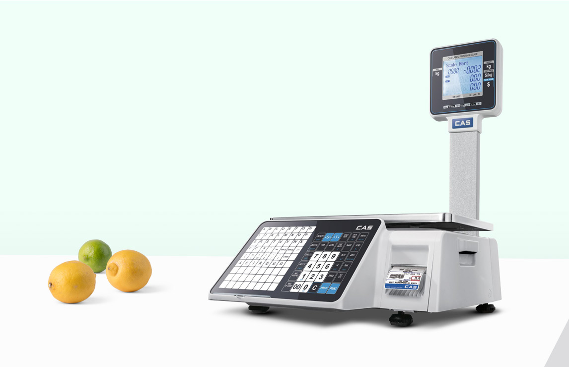 CAS CL3000 Label Printing Scale - Lotus POS